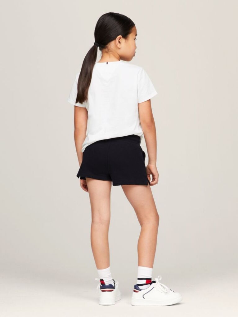 Blue Set Tricou Si Pantaloni Scurti  Fete