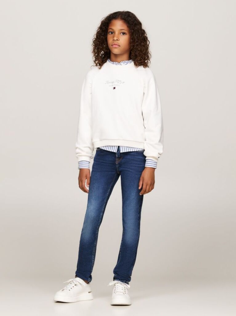 Blue Jeansi Skinny Mid Wash  Fete