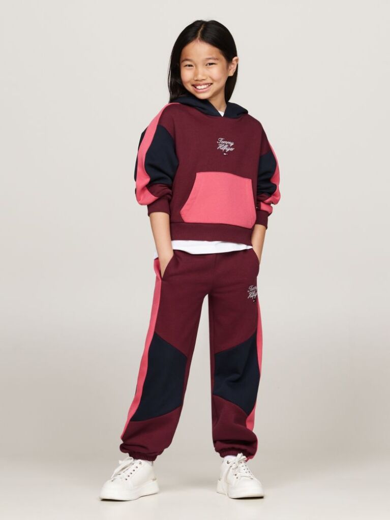 Multi Pantaloni Jogger Cu Talie Cu Cordon  Fete