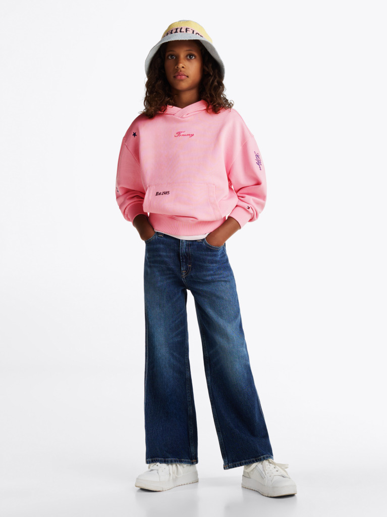 Blue Jeans Larg Dark Wash  Fete