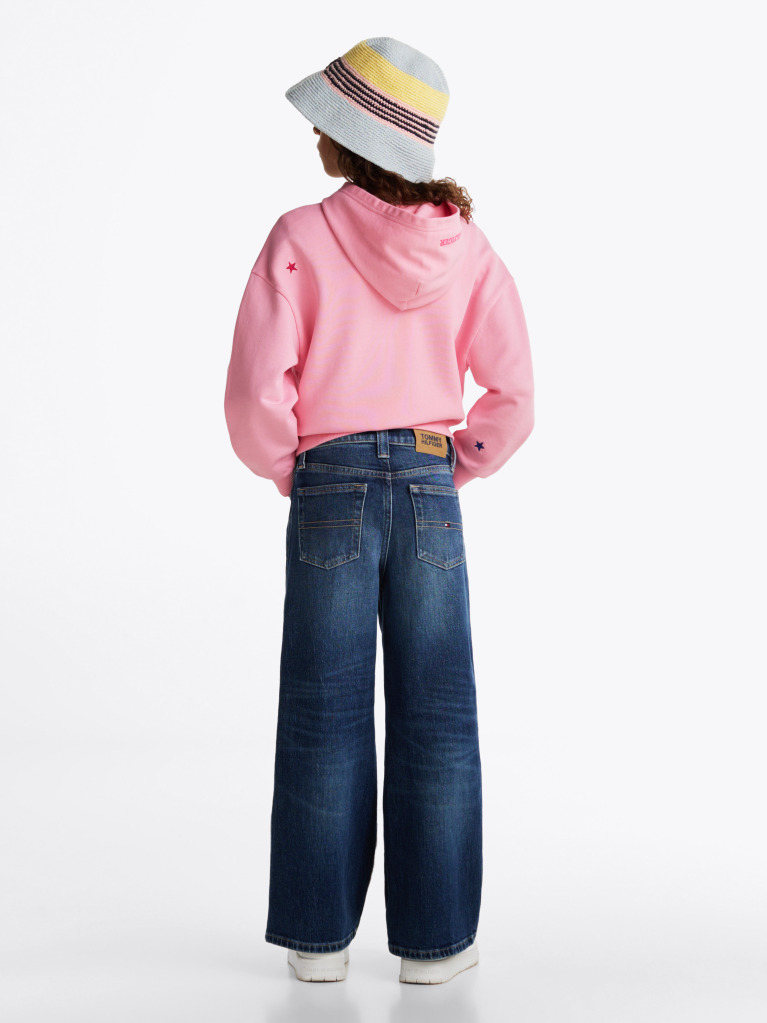 Blue Jeans Larg Dark Wash  Fete