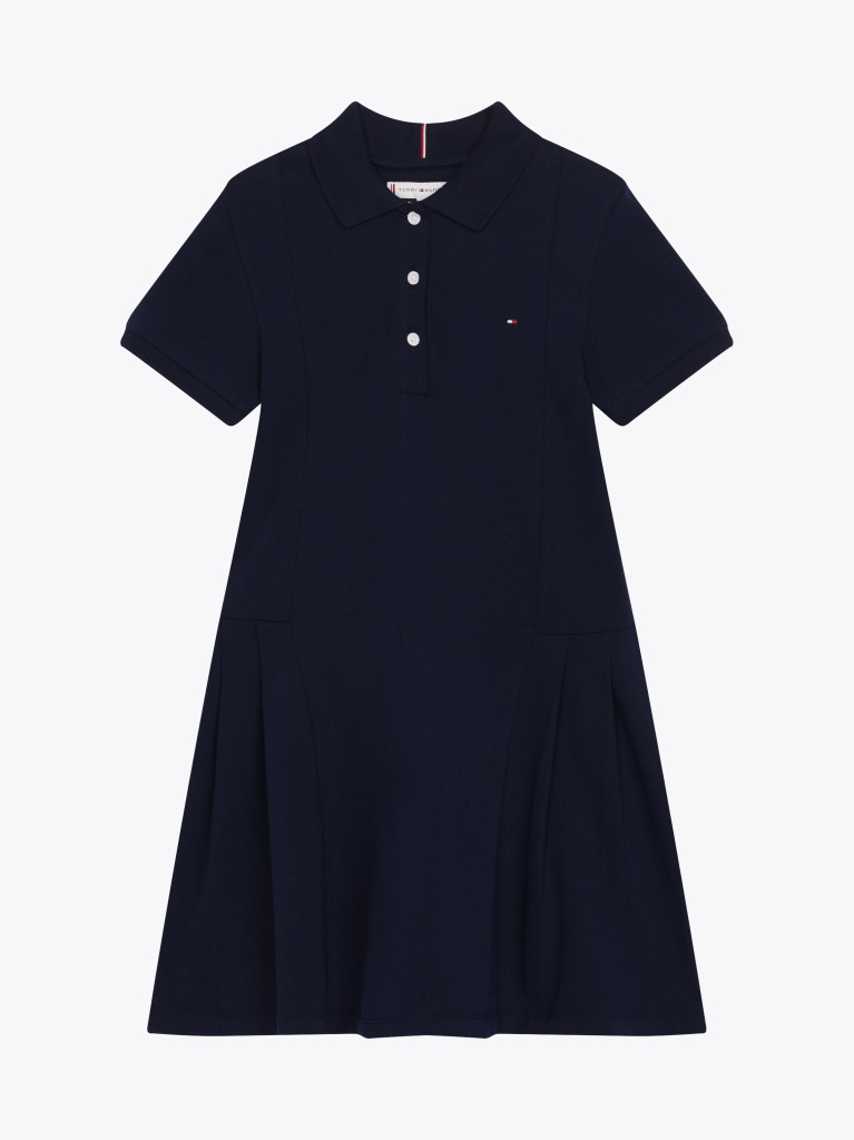 Blue Rochie Polo Plisata  Fete