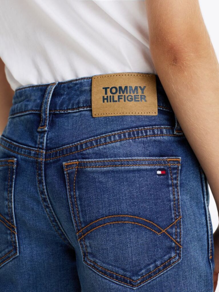 Blue Jeans Skinny Decolorati Nora  Fete