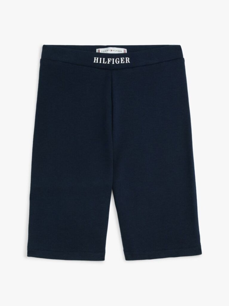 Blue Skinny Cycle Shorts  Girls