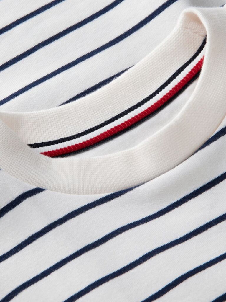 Multi Stripe Relaxed Sweatshirt Dress  Girls