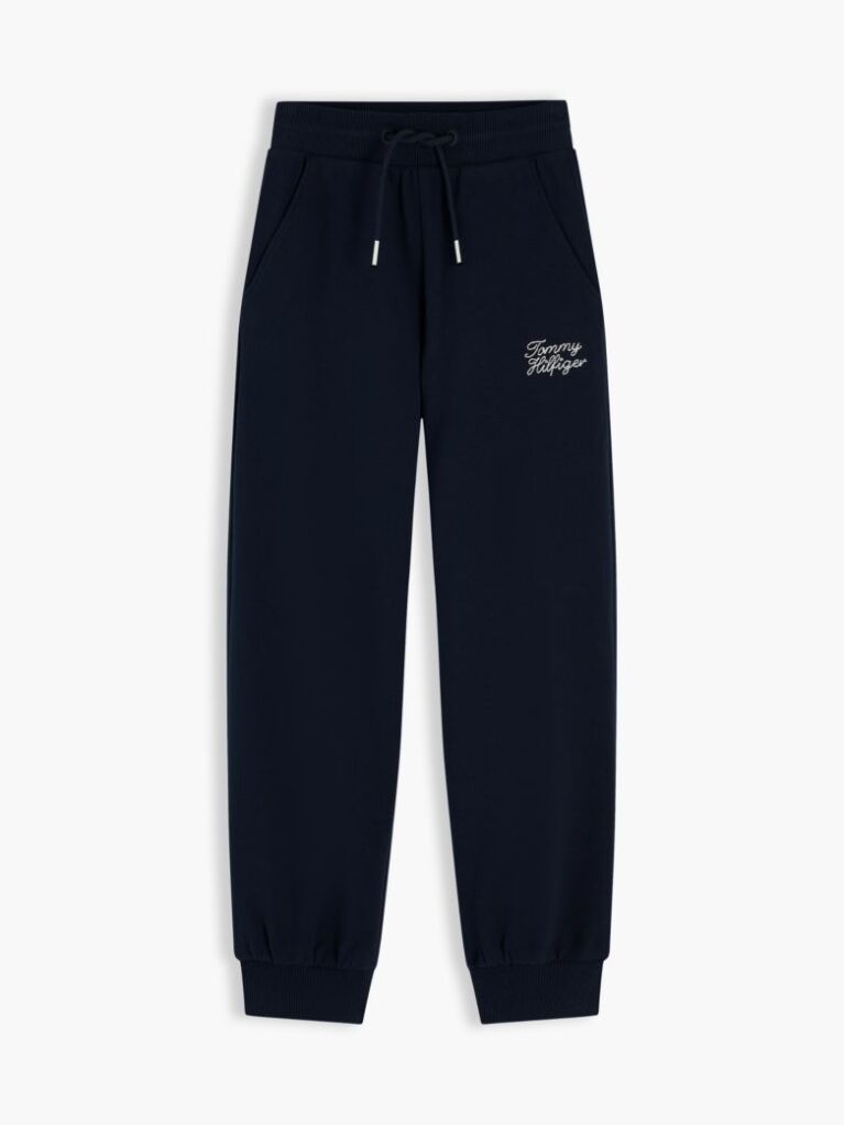 Blue Rope Logo Terry Relaxed Joggers  Girls