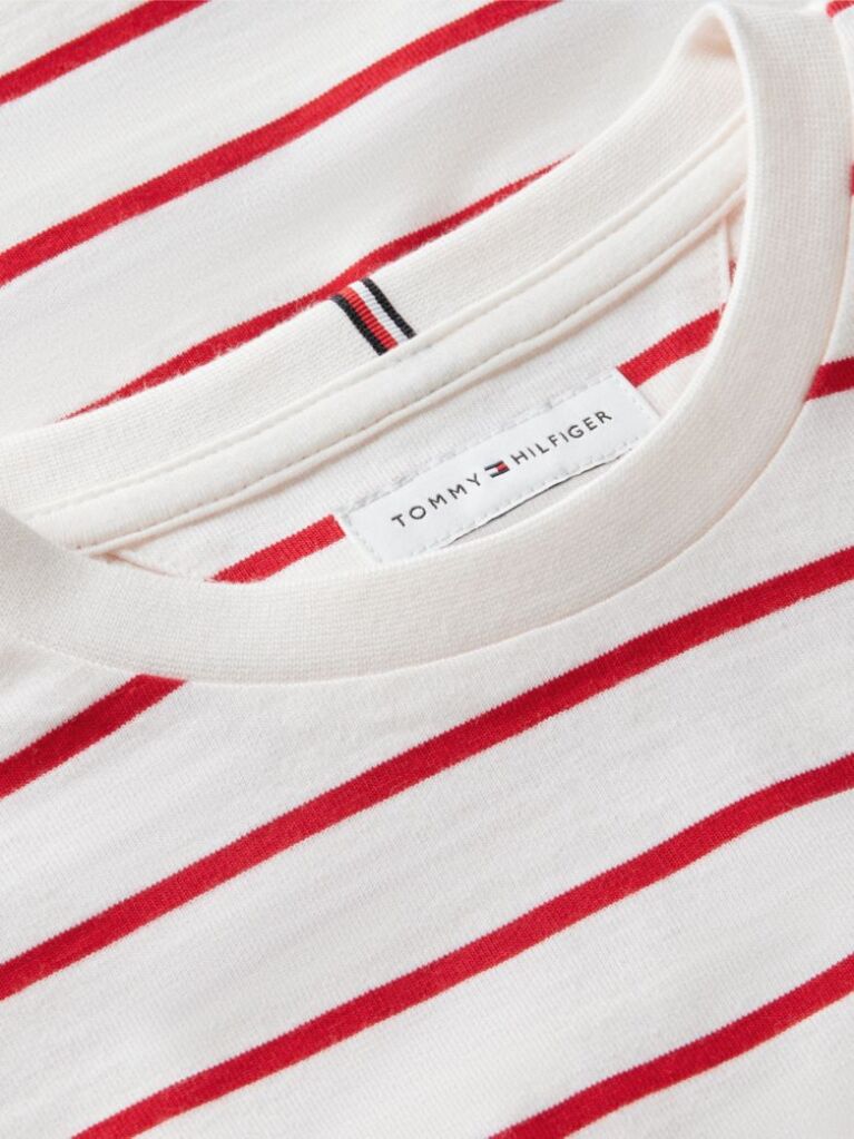 Multi Tricou Cu Maneca Lunga Croiala Lejera Si Rope Logo  Fete