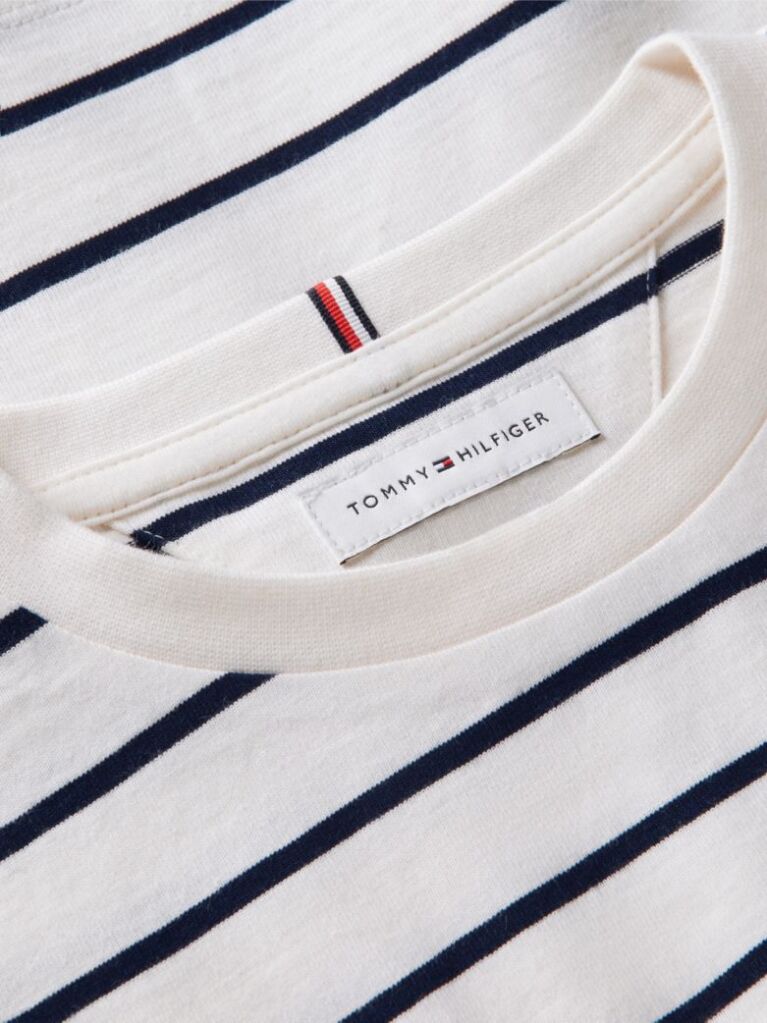 Multi Tricou Cu Maneca Lunga Croiala Lejera Si Rope Logo  Fete