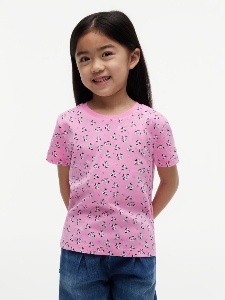 Pink Logo T-Shirt  Girls