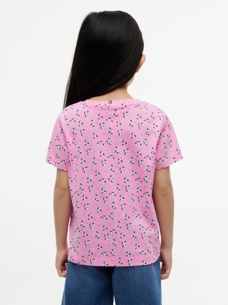 Pink Logo T-Shirt  Girls