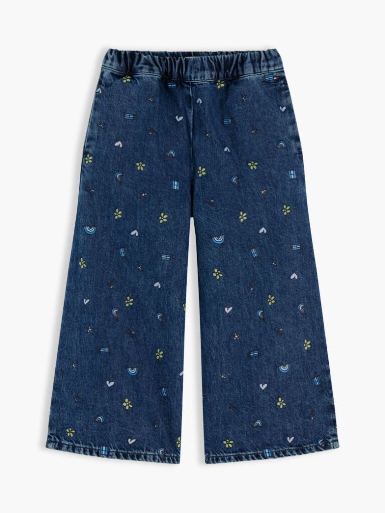 Denim Logo Denim Culotte  Girls