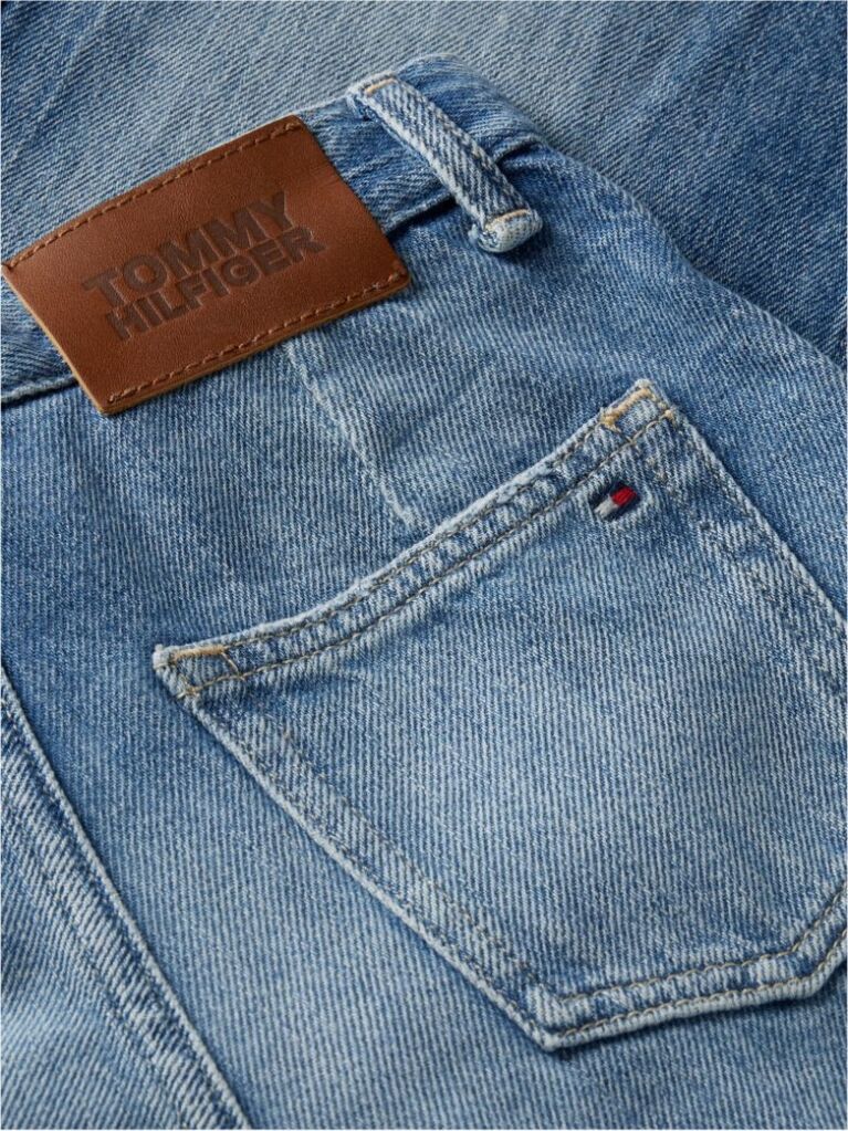 Blue Mabel High Rise Wide Leg Jeans  Girls