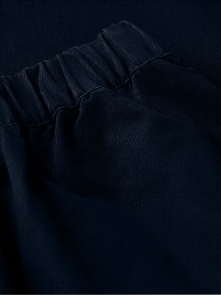 Blue Essential Wide Leg Twill Trousers  Girls