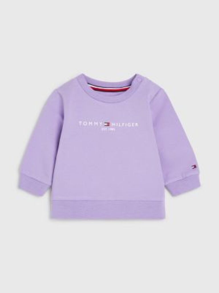 Purple Essential Long Sleeve Sweatshirt  Newborn