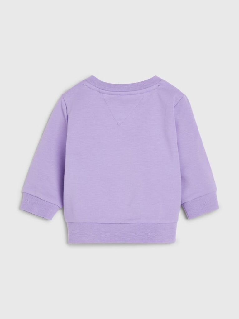 Purple Essential Long Sleeve Sweatshirt  Newborn