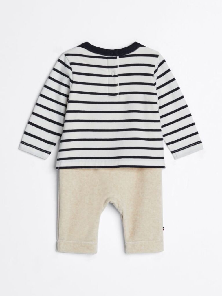 Multi Stripe One-Piece Outfit  Newborn