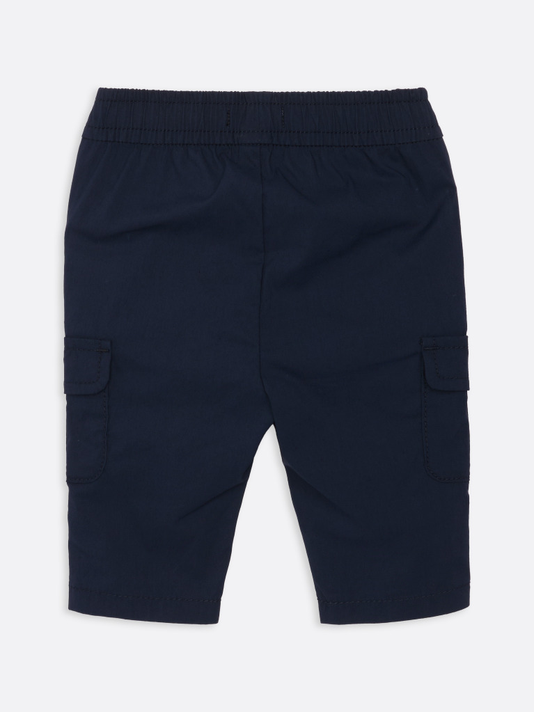 Blue Flag Embroidery Cargo Trousers  Newborn