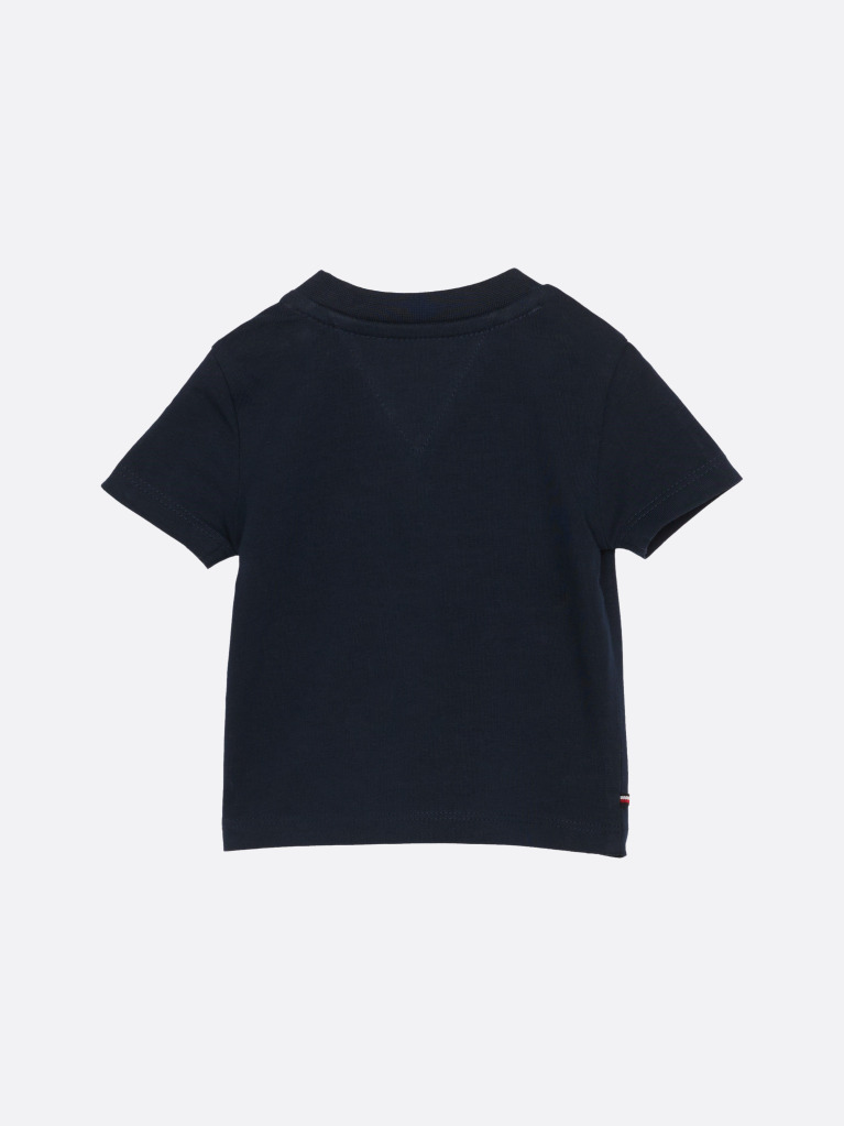 Blue Logo Crew Neck T-Shirt  Newborn