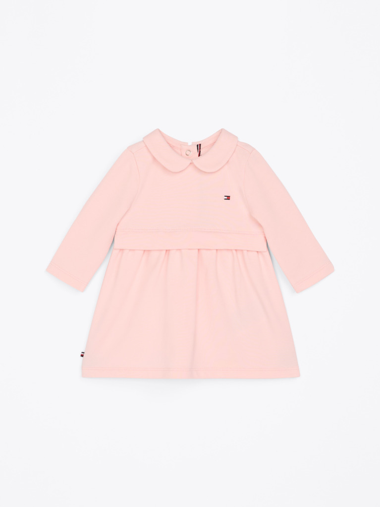 Pink Peter Pan Collar Dress  Newborn