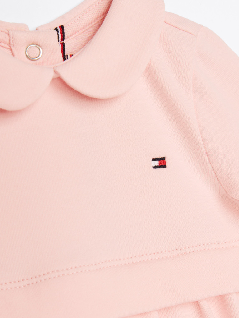 Pink Peter Pan Collar Dress  Newborn