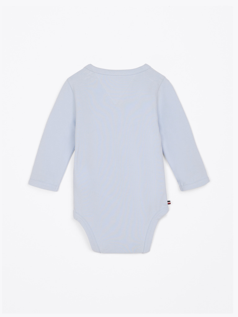 Blue Body Cu Maneca Lunga Hilfiger Monotype  Nou nascuti