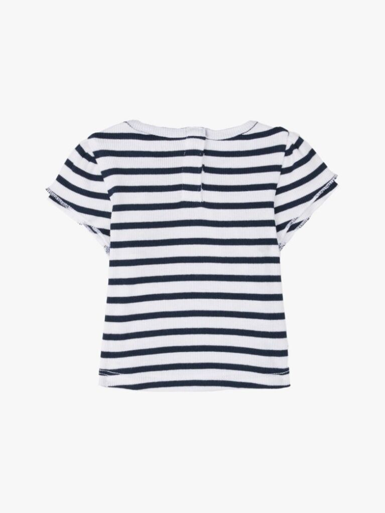 Multi Stripe Ribbed T-Shirt  Newborn