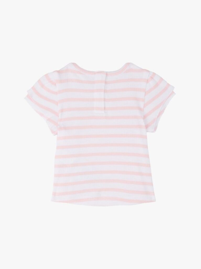 Multi Tricou Cu Dungi Si Textura Rasucita  Nou nascuti