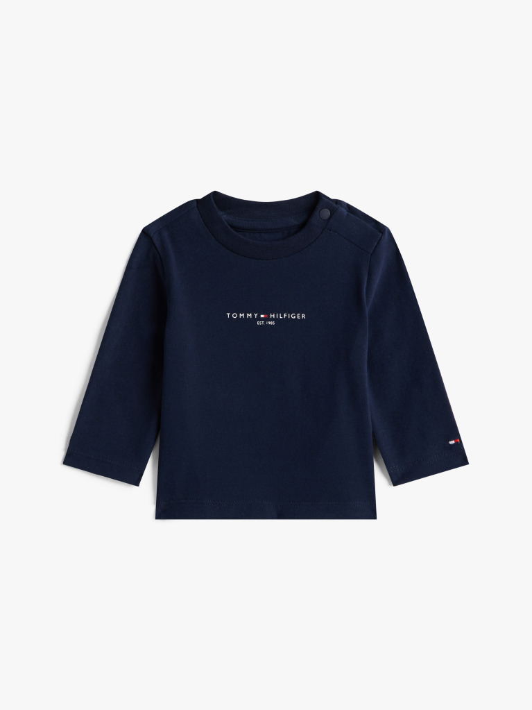 Blue Logo Long Sleeve T-Shirt  Newborn