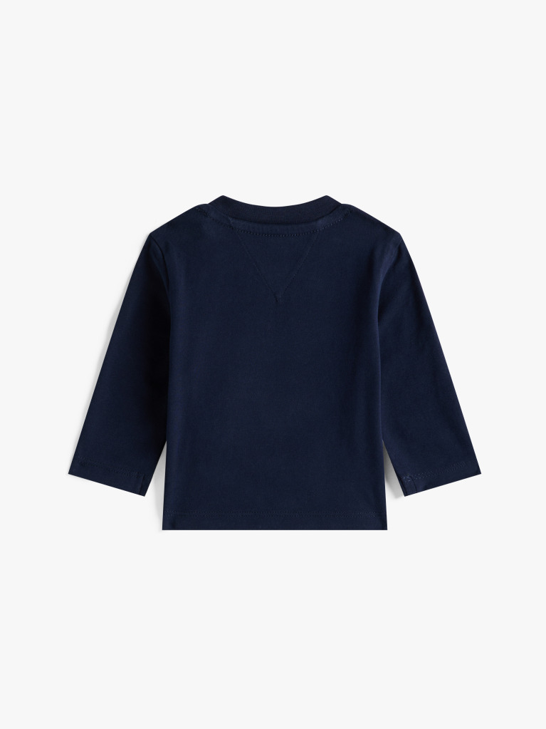 Blue Logo Long Sleeve T-Shirt  Newborn