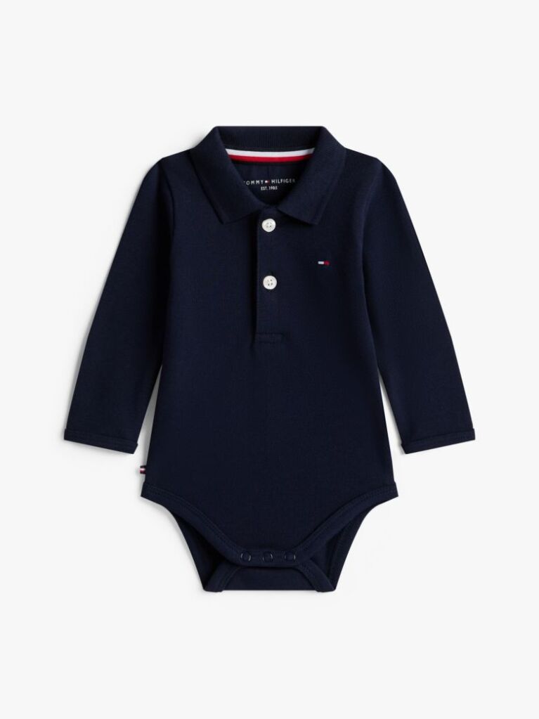 Blue Set De Cadou Cu Pique Polo Body   Nou nascuti