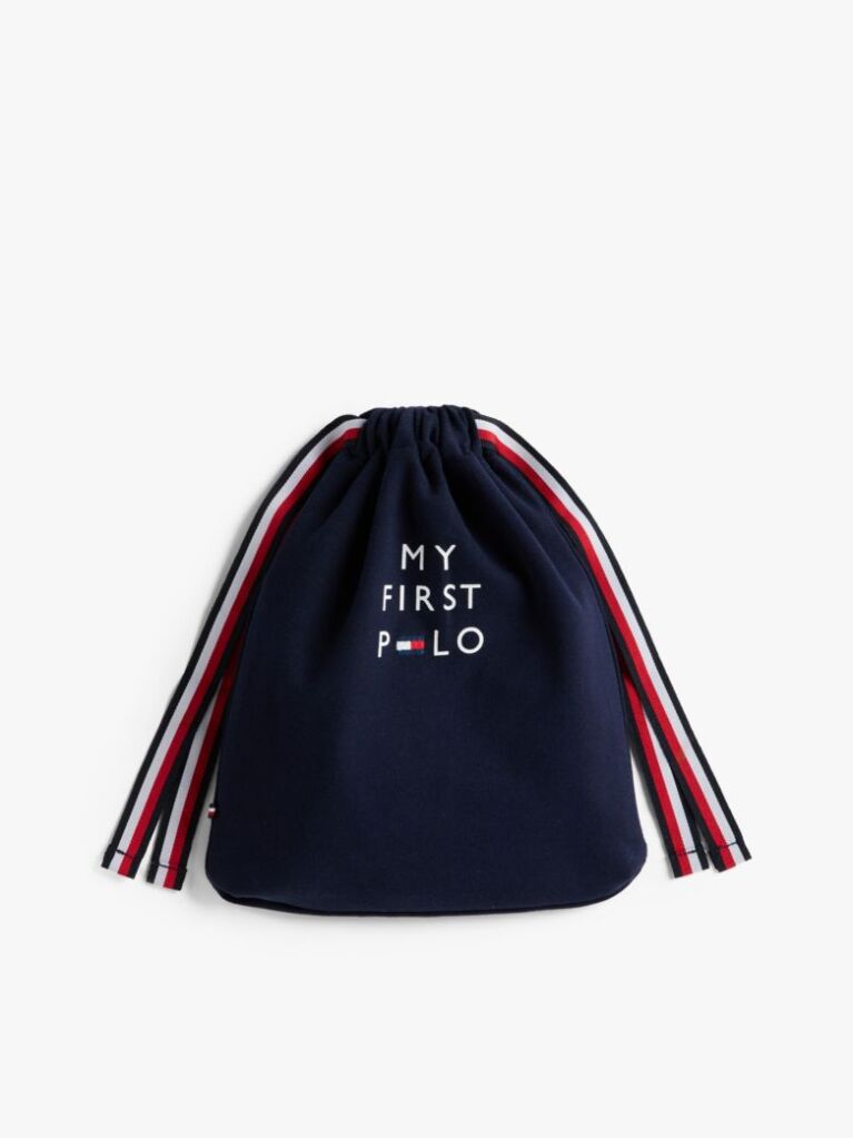 Blue Set De Cadou Cu Pique Polo Body   Nou nascuti