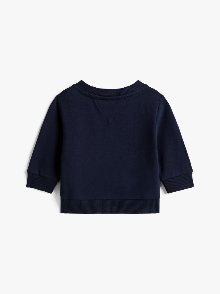 Blue Hilfiger Flag Colour-Blocked Relaxed Sweatshirt  Newborn