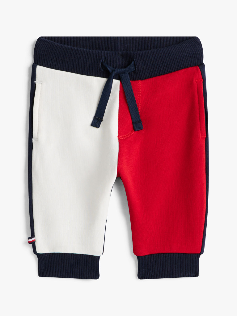 Blue Colorblock Sweatpants  Newborn