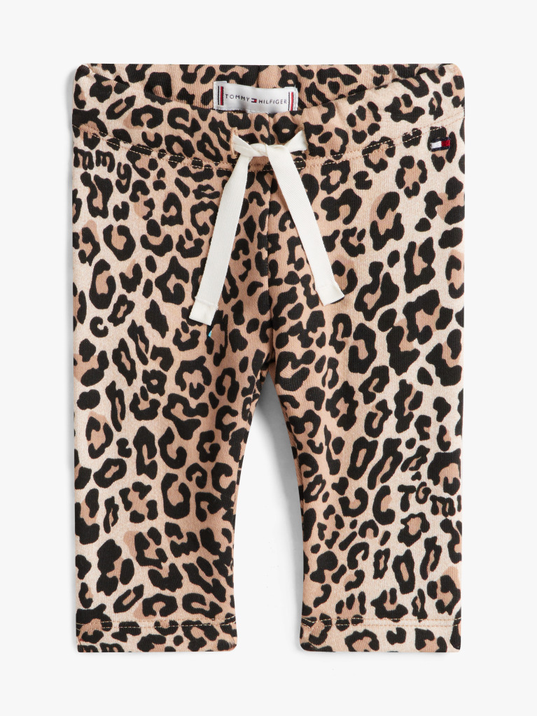 Multi Pantaloni Tricotati Cu Imprimeu Leopard  Nou nascuti