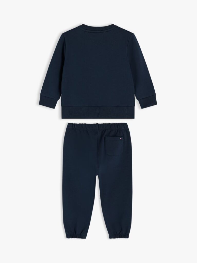 Blue Rope Logo Sweatshirt And Joggers Sets  Newborn