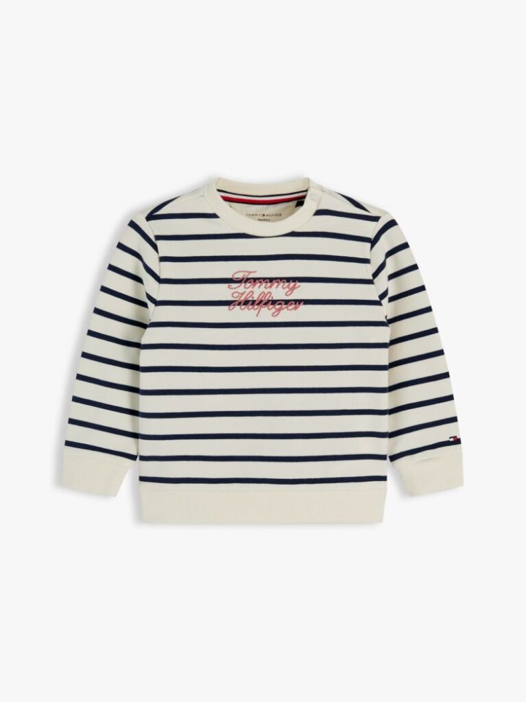 Multi Relaxed Crew Neck Sweatshirt  Newborn