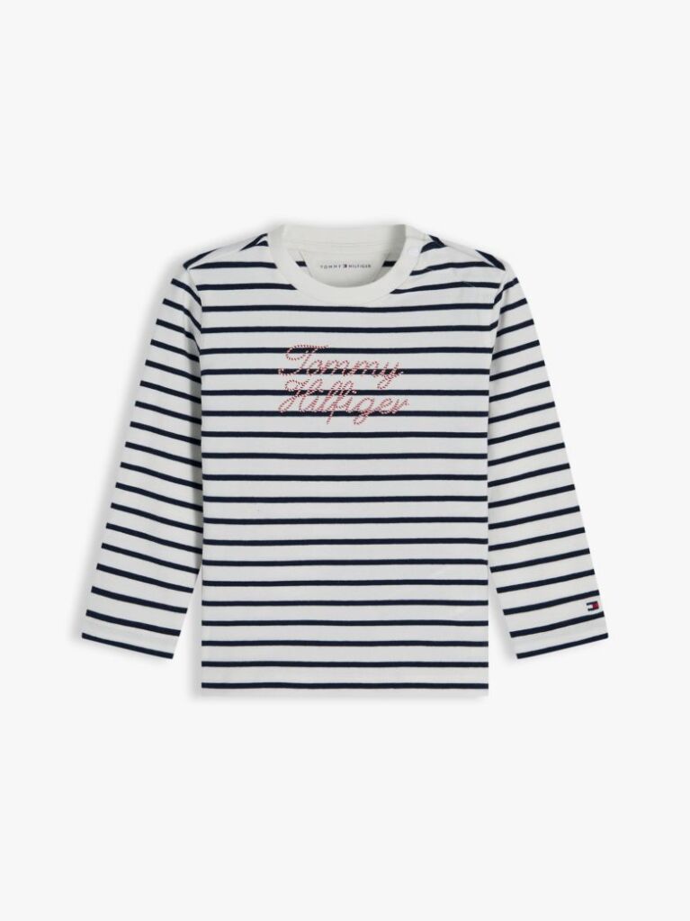 Multi Rope Logo Jersey Long Sleeve T-Shirt  Newborn