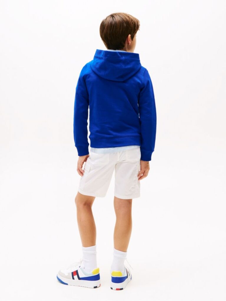 Blue Essential Logo Hoody  Kids Unisex