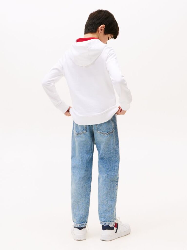 Alb Hanorac Essential  Copii unisex