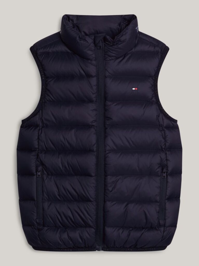 Blue Essential Flag Padded Vest  Kids Unisex