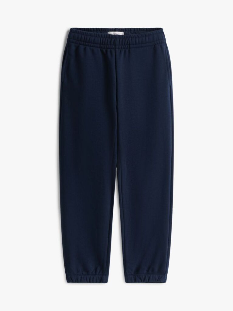 Blue Joggers Cu Broderie Steag  Copii unisex