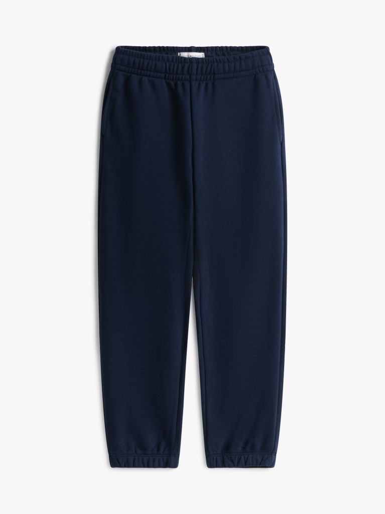 Blue Joggers Cu Broderie Steag  Copii unisex