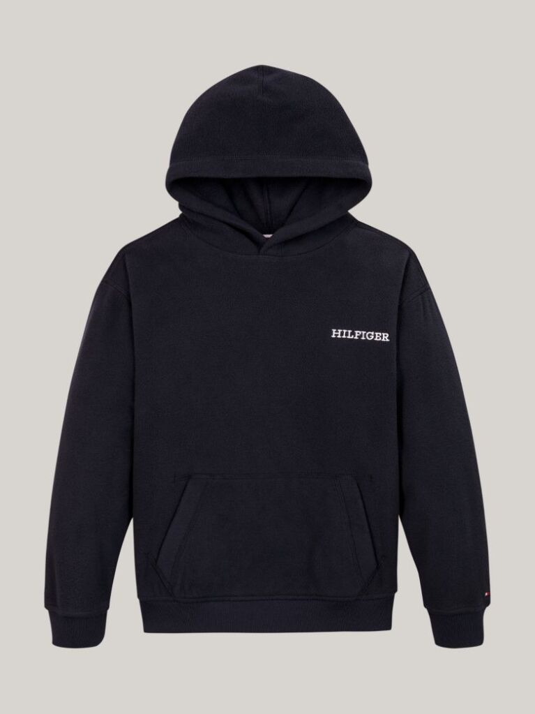 Blue Hanorac Din Fleece Hilfiger Monotype  Copii unisex