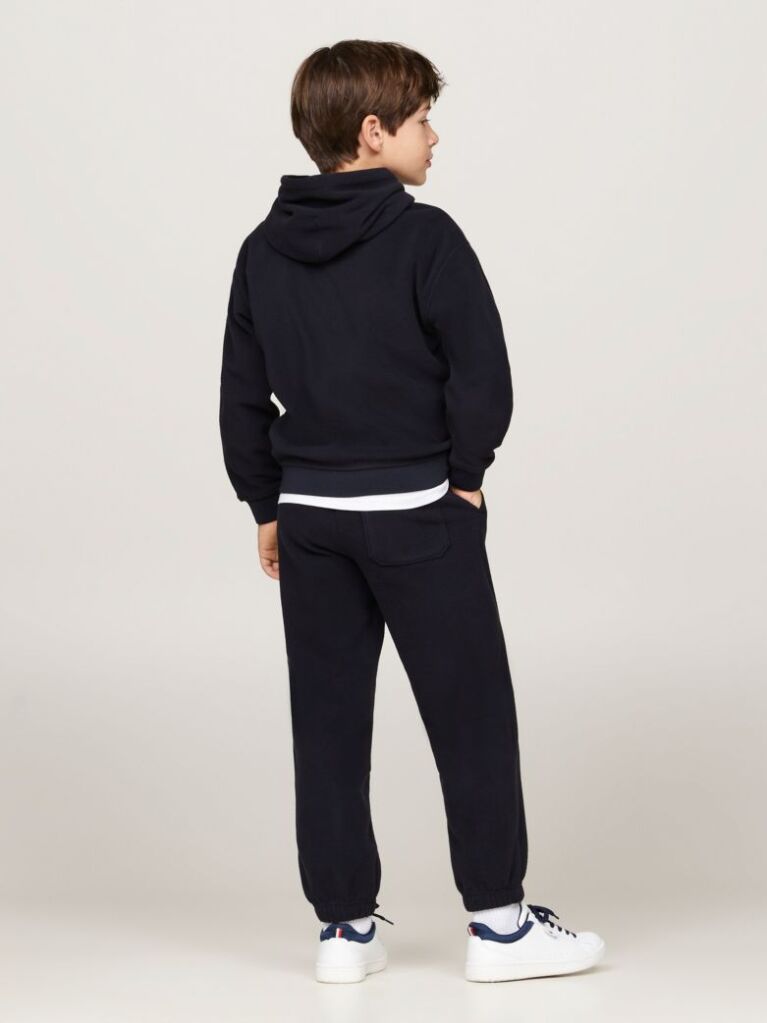 Blue Hanorac Din Fleece Hilfiger Monotype  Copii unisex
