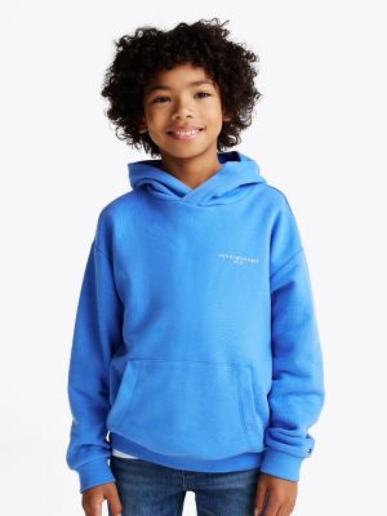 Blue Hanorac Cu Logo Cu Banda Semnatura  Copii unisex
