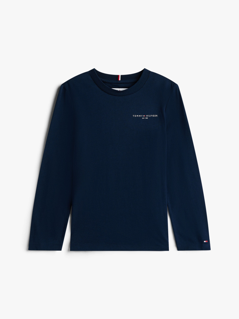 Blue Regular Fit Long Sleeve T-Shirt  Kids Unisex