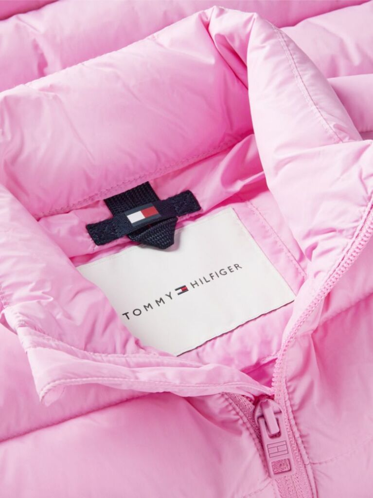 Pink Essential Light Down Vest  Kids Unisex