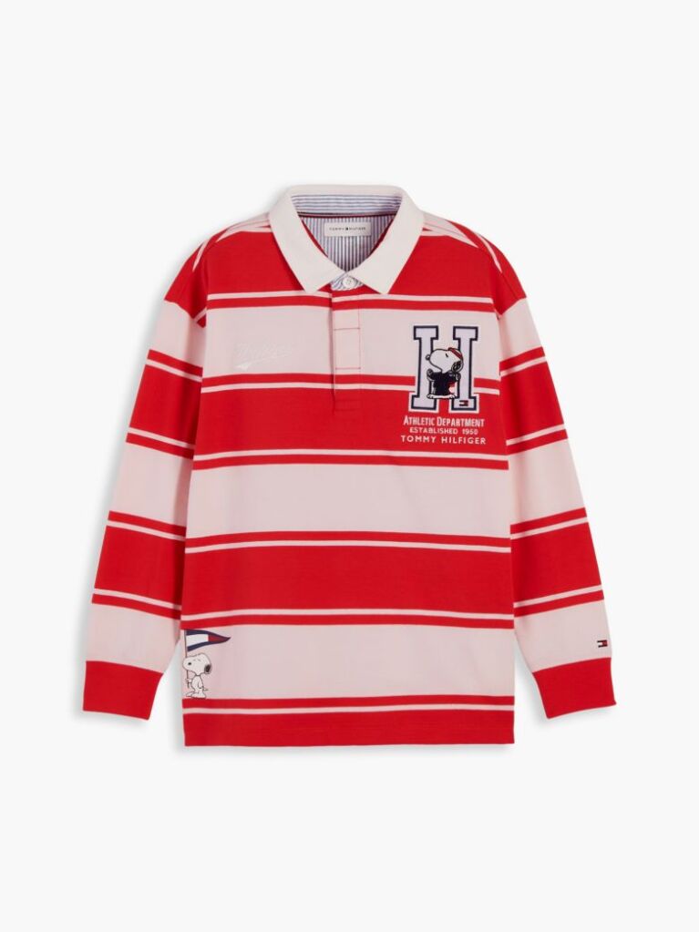 Multi Peanuts® Rugby Polo Cu Dungi Si Croiala Regular  Copii unisex