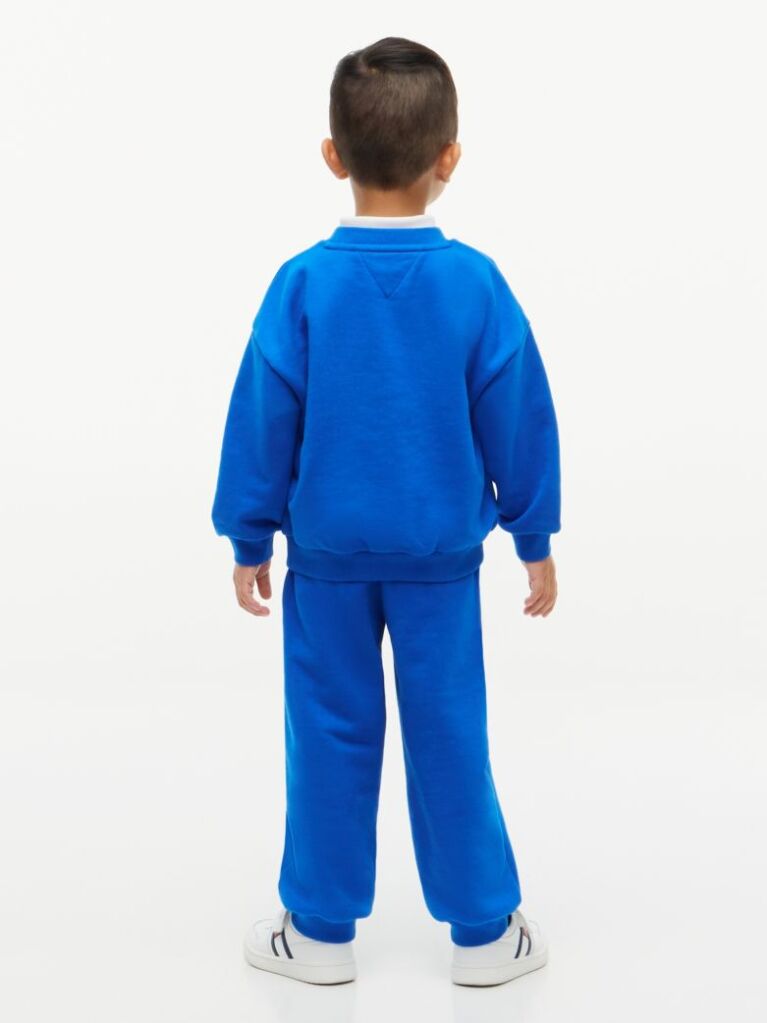 Blue Set Cu Bluza De Trening Si Joggers  Copii unisex