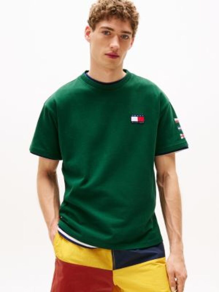 Verde Tricou Cu Logo Pe SpatecHilfiger Sailing   Unisex